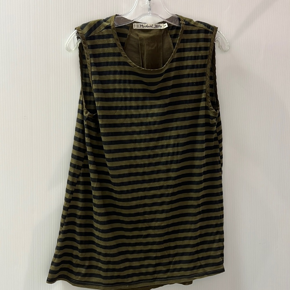 Michael stars tank with back detail